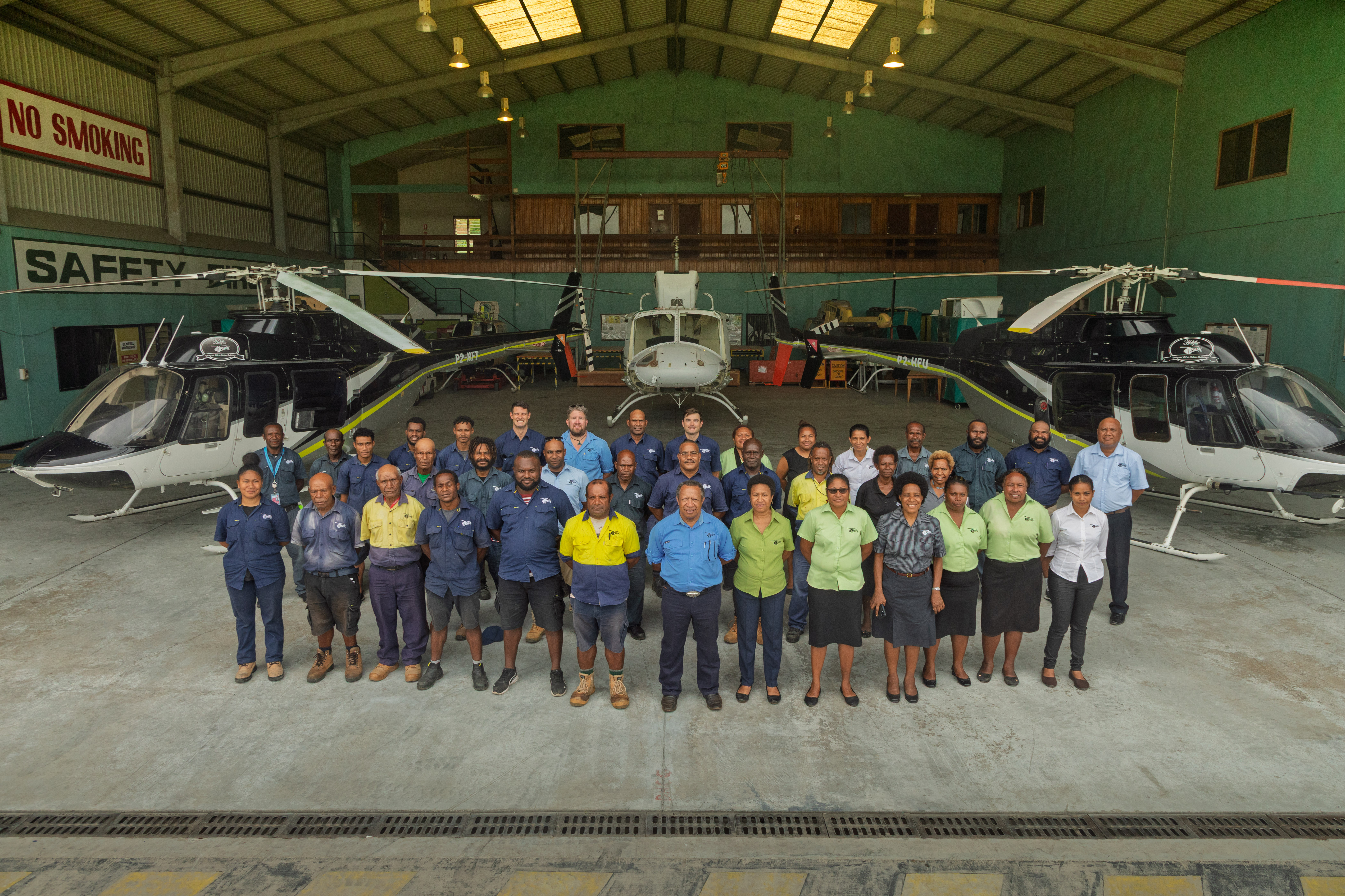 The Helifix team — built over 25+ years across PNG